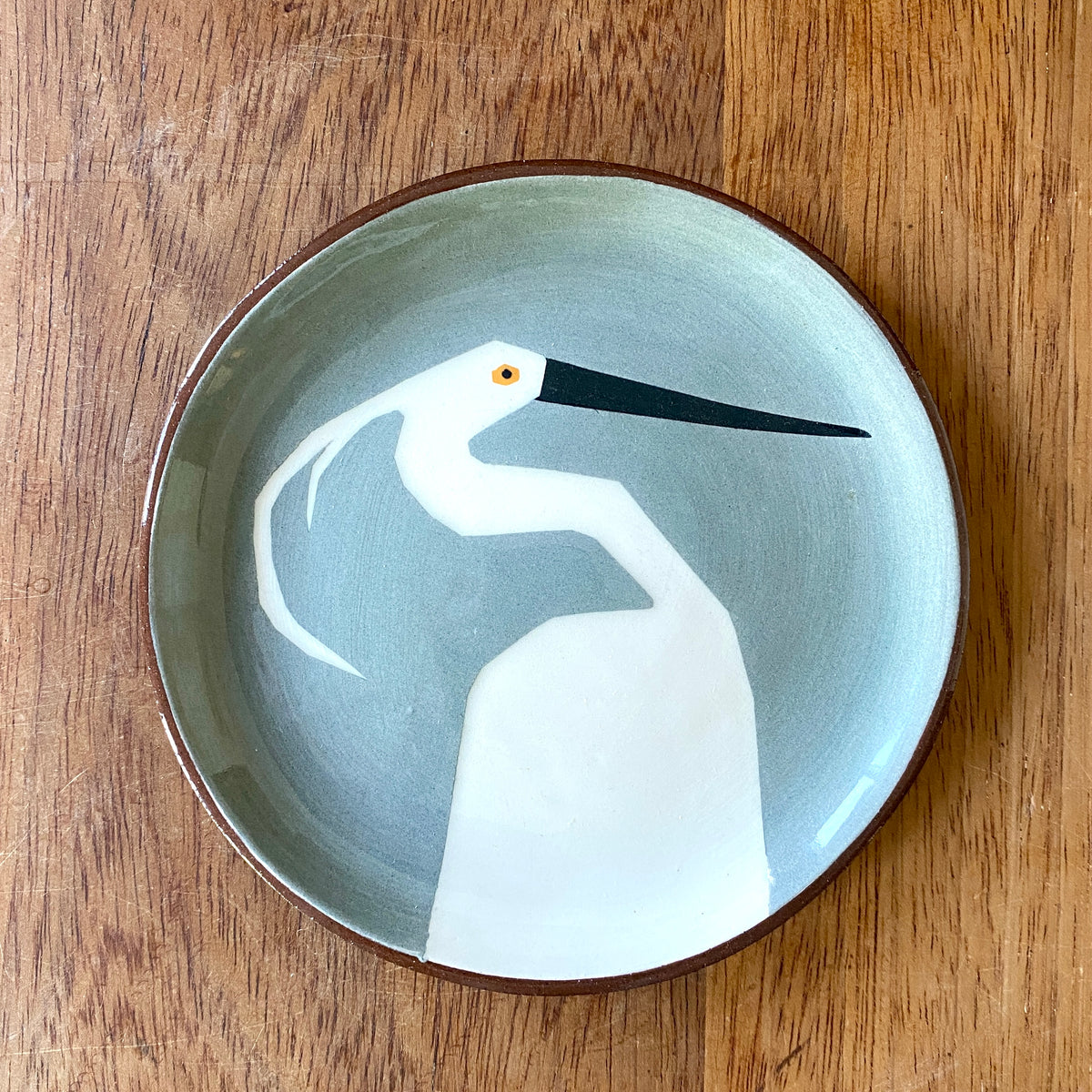 Little egret looking right