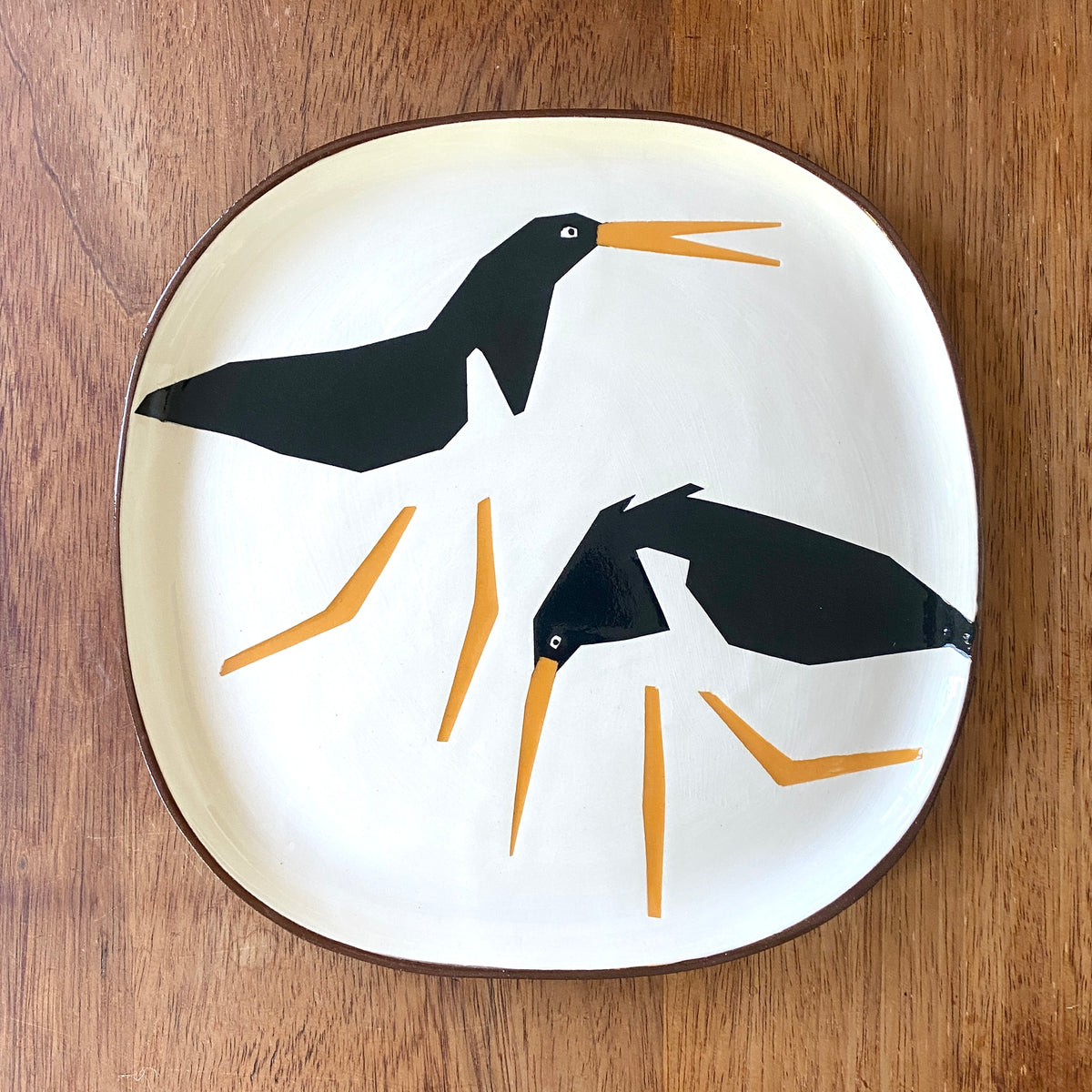 Oystercatchers mooching